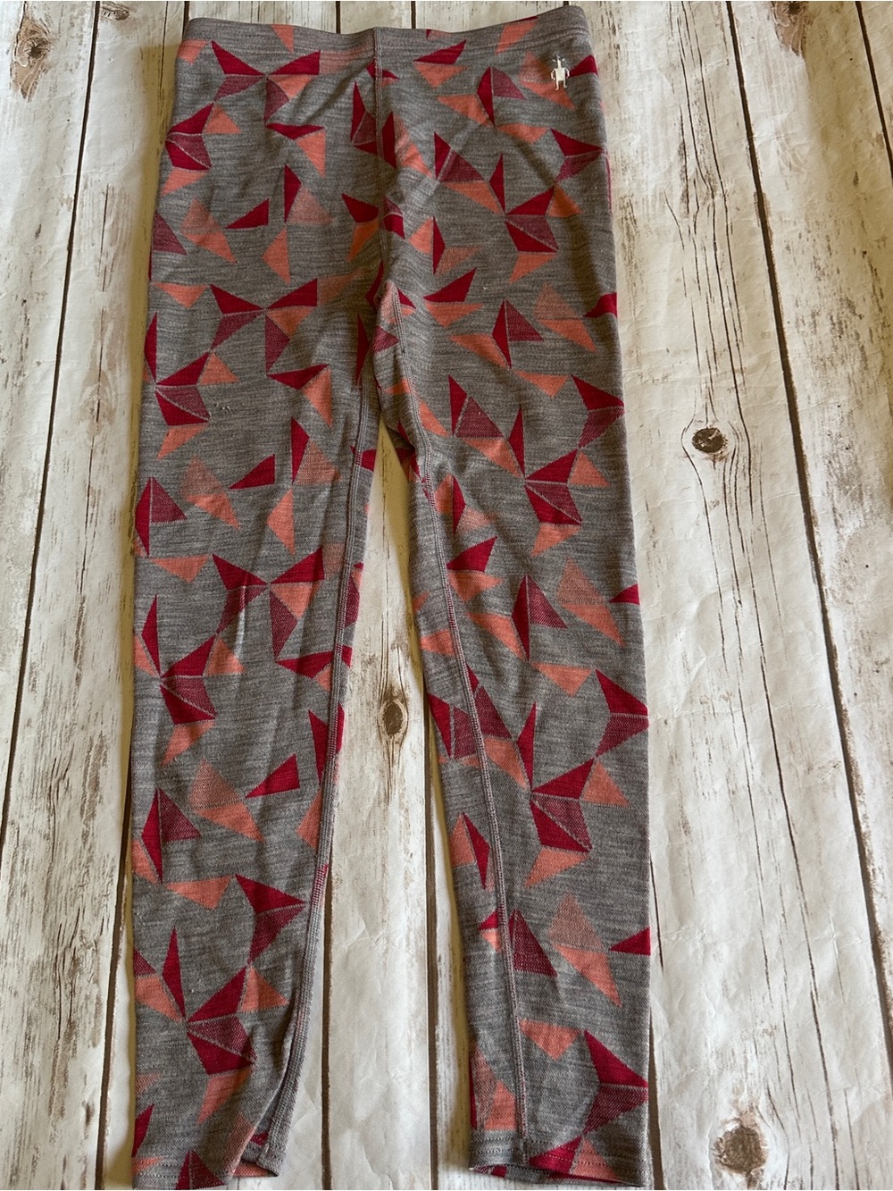 Smartwool gray pants large 8-10y girls fair for pilling